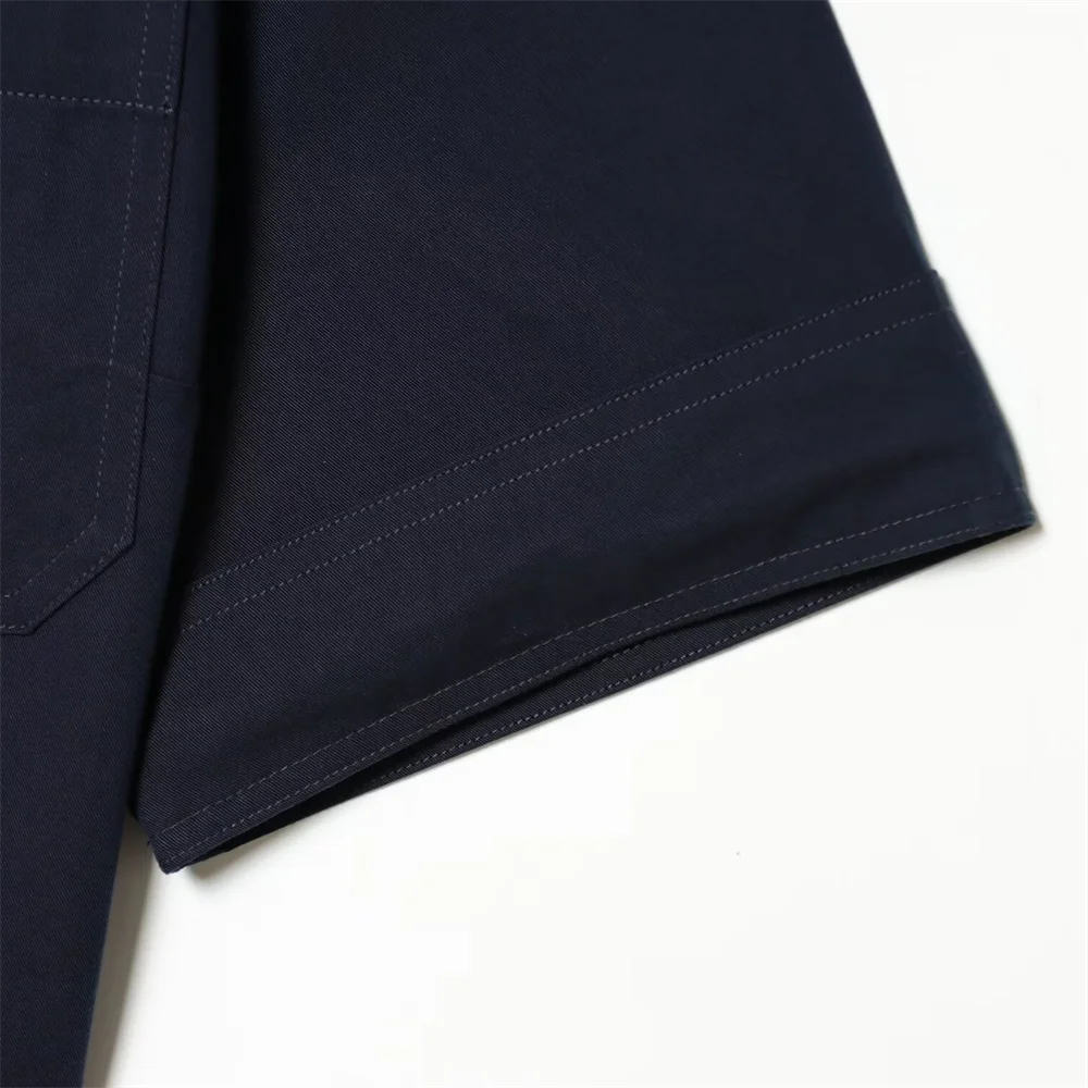 2026 new women's clothing European and American style commuting simple casual fashion short sleeved shirt style dress