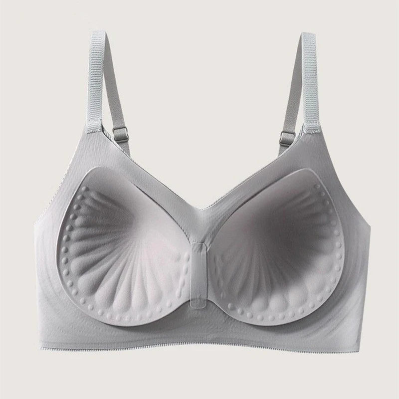 Adjustable Fixed-Cup Bra for Women Comfortable Wire-Free Push-Up Back Beautiful High-Quality Underwear